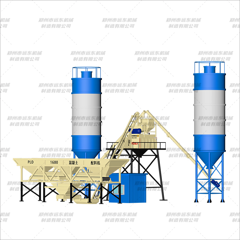 HZS50（1000+3倉(cāng)）混凝土攪拌站(圖2)